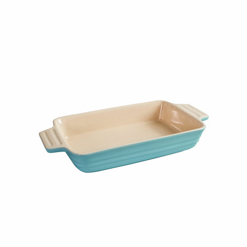 Chasseur Medium Rectangular Baker 26 x 17 x 5cm/1.4L Duck Egg Blue image 0