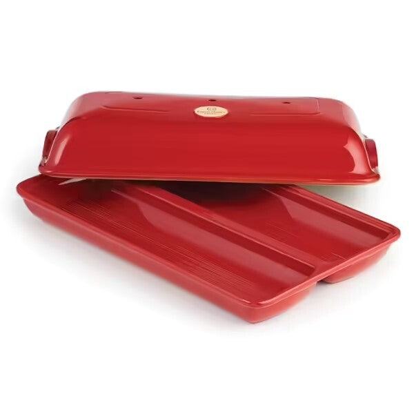 Emile Henry Ciabatta Baker Burgundy image 0