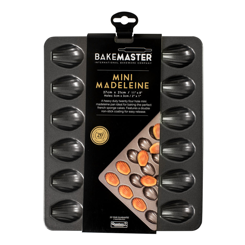 Bakemaster 24 Cup Mini Madeleine Pan 27 x 21cm - Non-stick image 2