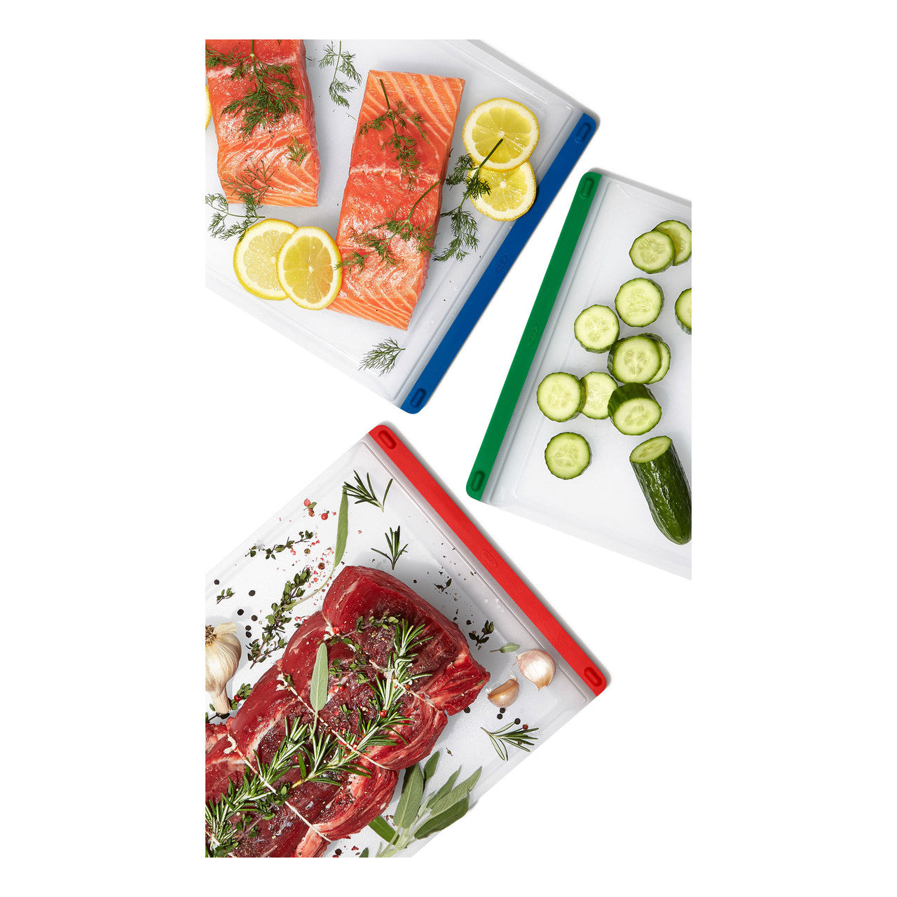 Oxo 3-Piece Cutting Board Set image 1