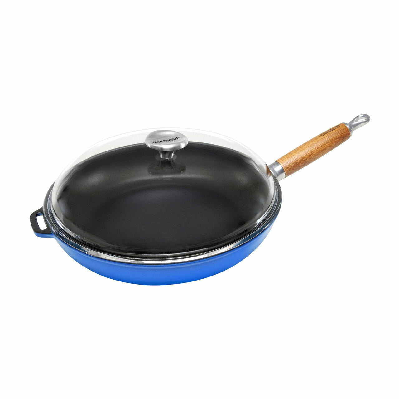 Chasseur Saute Pan with Glass Lid Sky Blue image 0