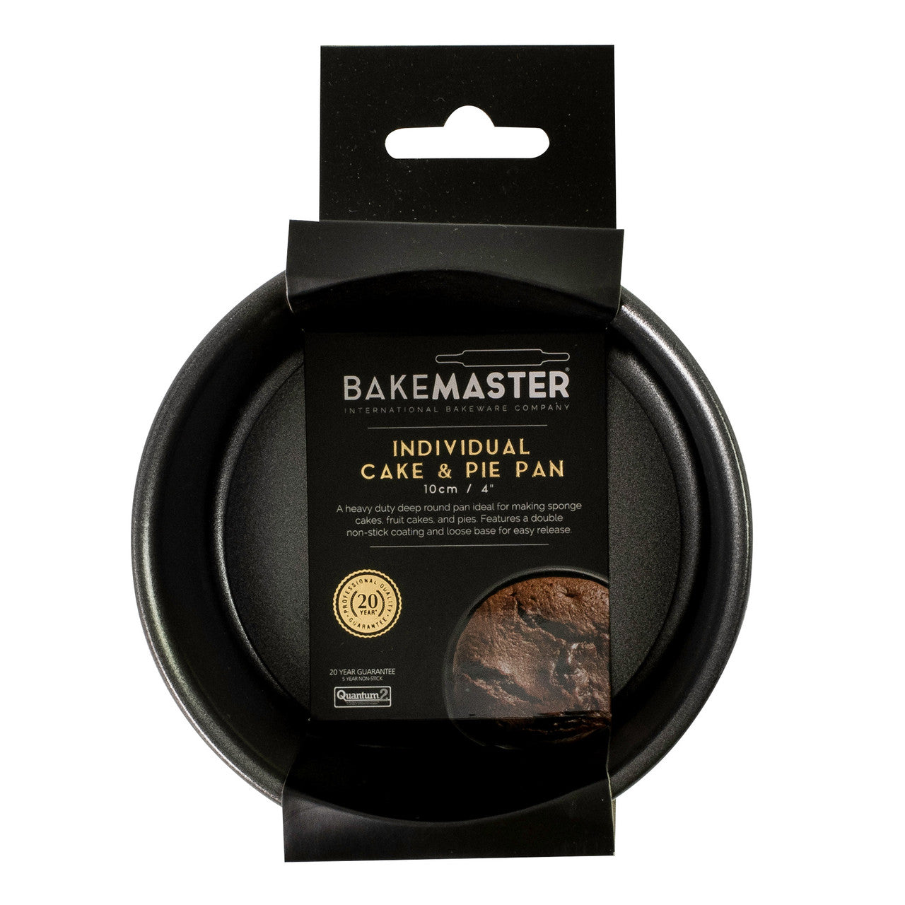 Bakemaster Loose Base Rnd Cake Pan 10? x 7cm - Non-stick image 2