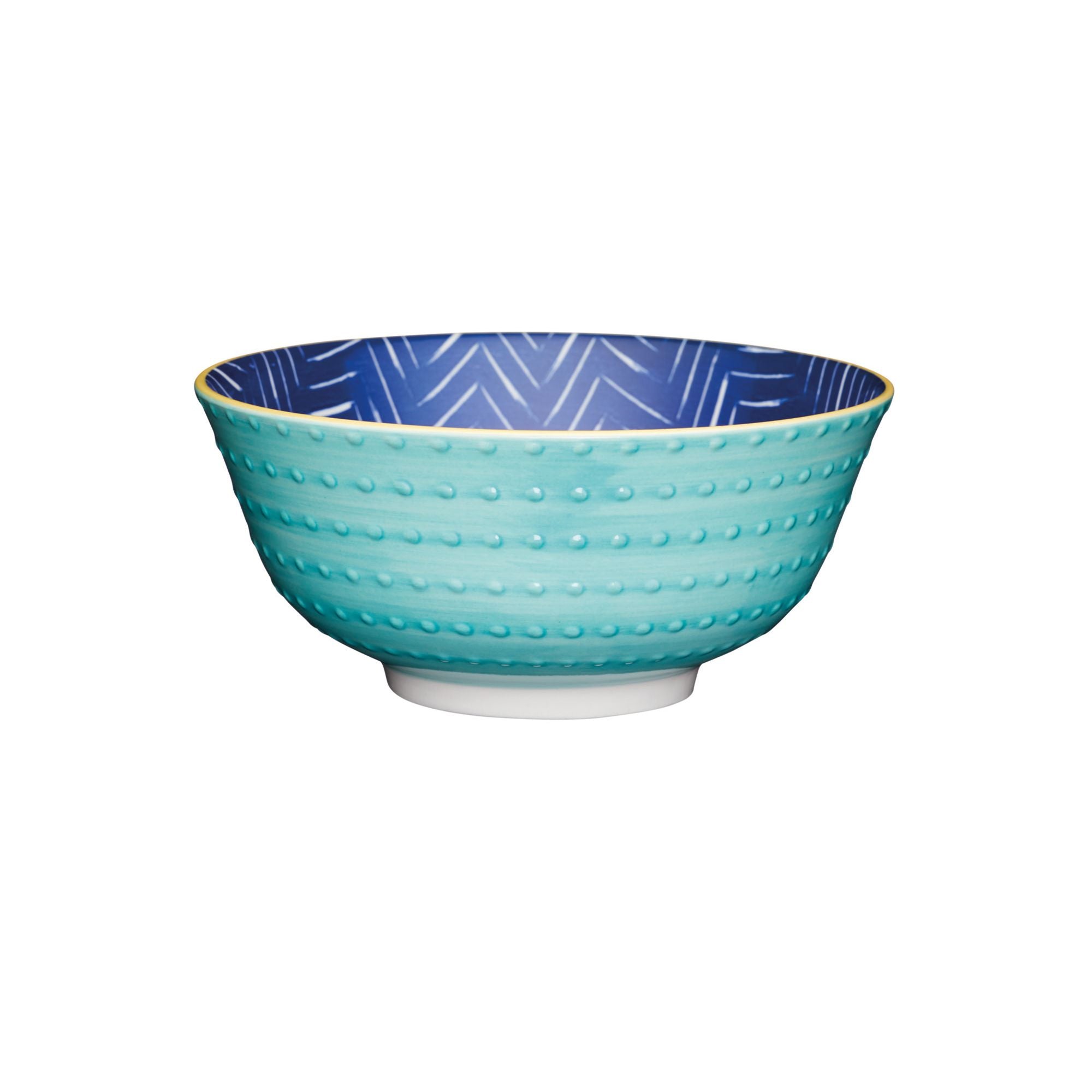 Mikasa Does it All Bowl 15.7cm - Leafy Indigo image 0