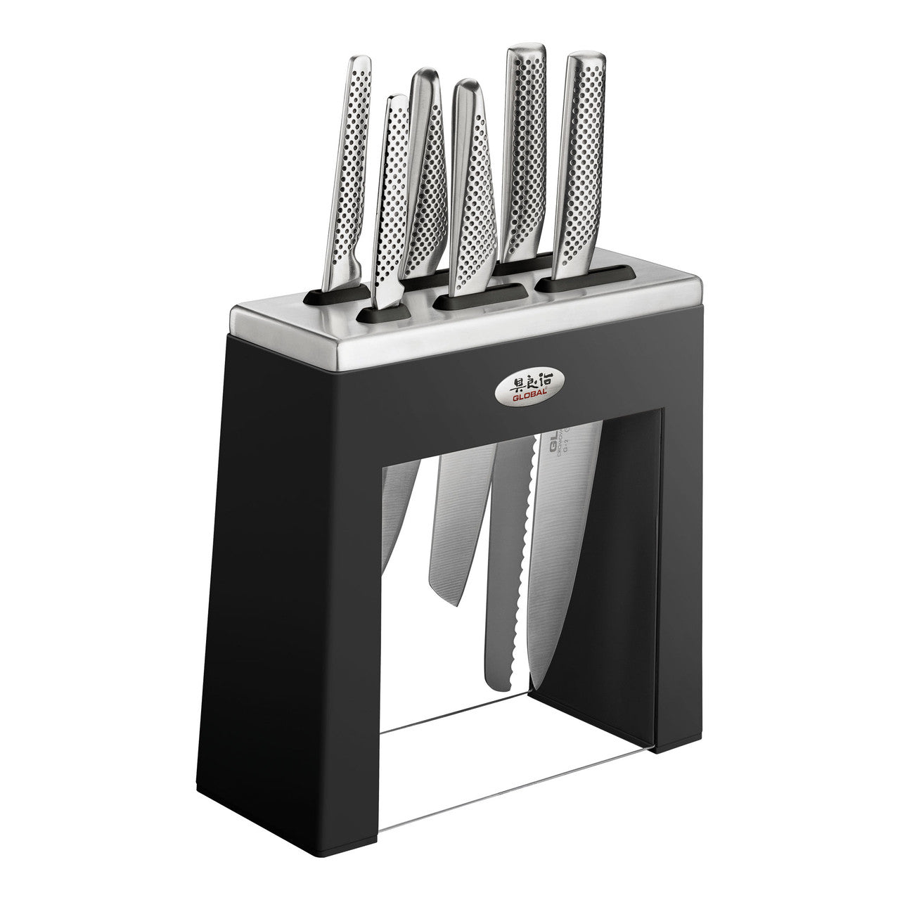 Global Kabuto 7 Piece Knife Block Set image 0