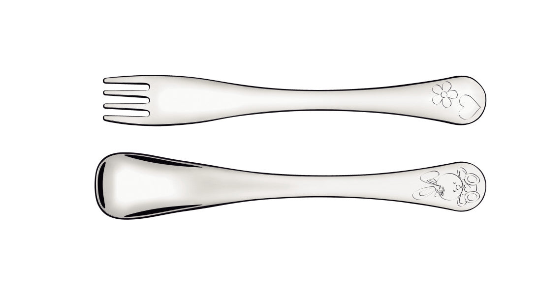 Tramontina Le Petit Girls Cutlery 2 Piece Set image 0