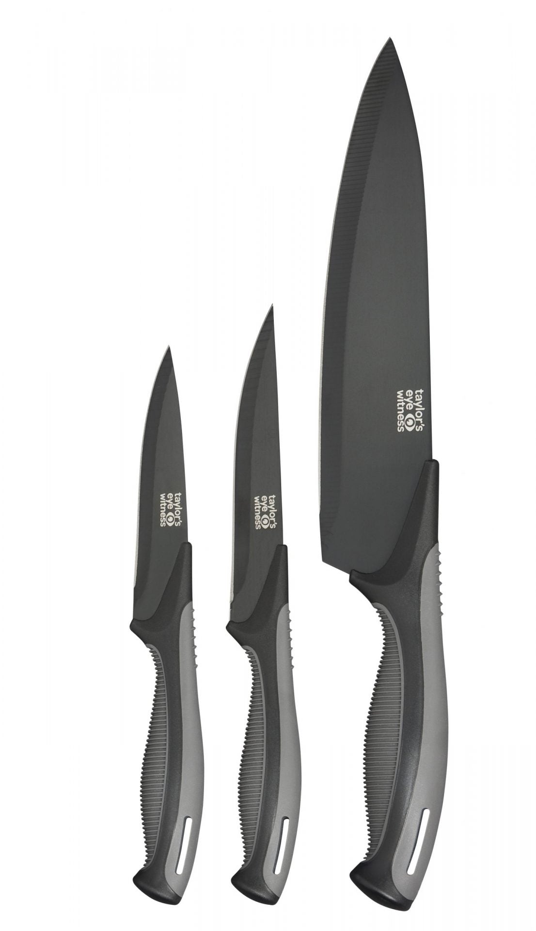 Taylors 3Pc Reflex Pres Box Bl/Gr Knife Set - Le95067Gn image 0