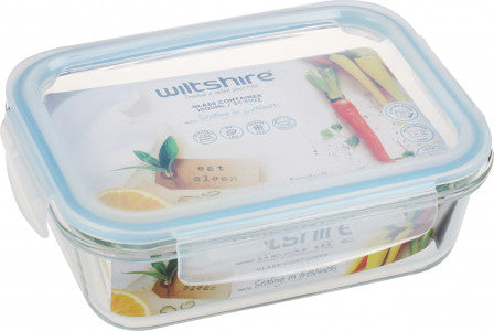 Wiltshire Rectangle Glass Container 1000ml image 2