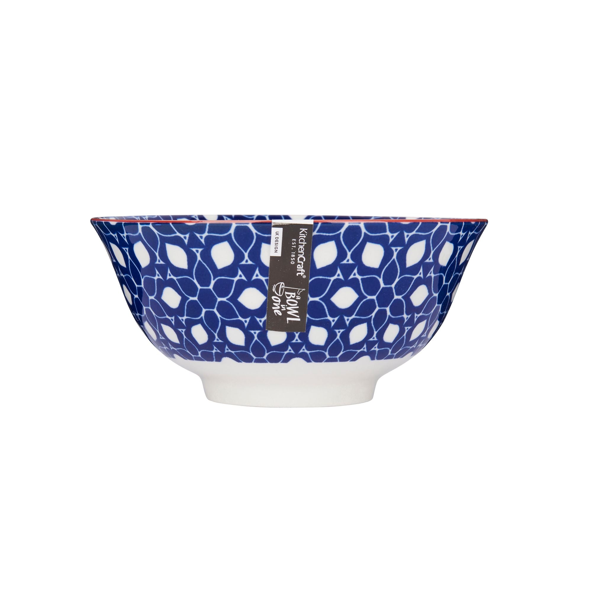 Mikasa Does it All Bowl 15.7cm - Blue Floral image 2