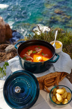 Staub Round Cocotte - 20cm La Mer image 2
