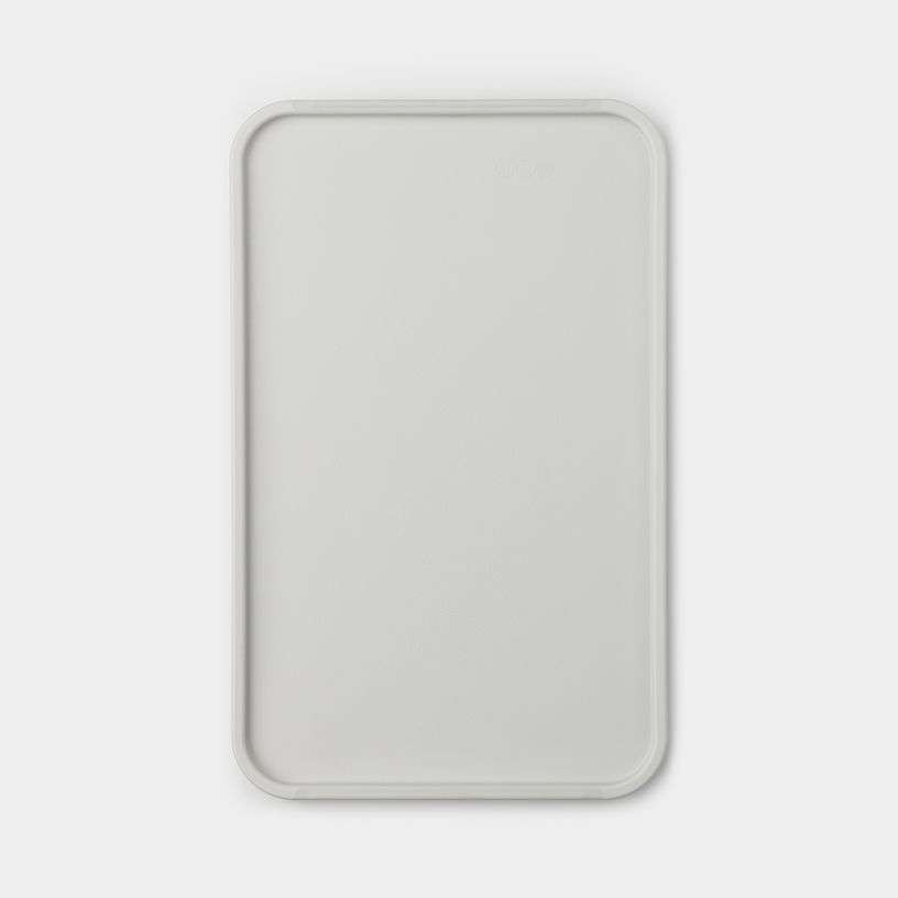 Brabantia Chopping Board Plus Serving Tray Large, Tasty+ - Light Grey image 0