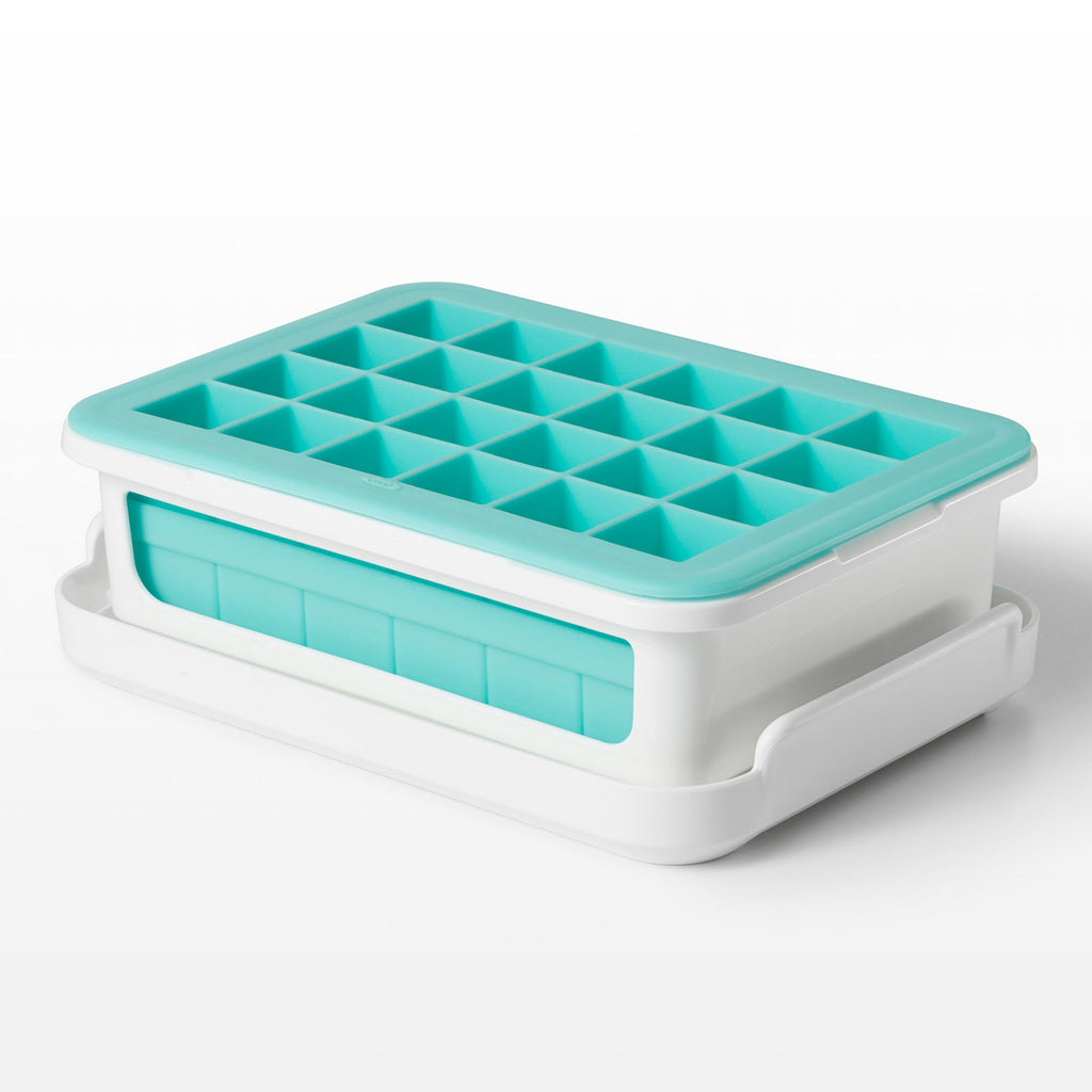 OXO Good Grips Covered Silicone Ice Cube Tray ? Small Cubes image 0