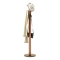 Umbra Flapper Coat Rack - Light Walnut/Warm Gold image 0