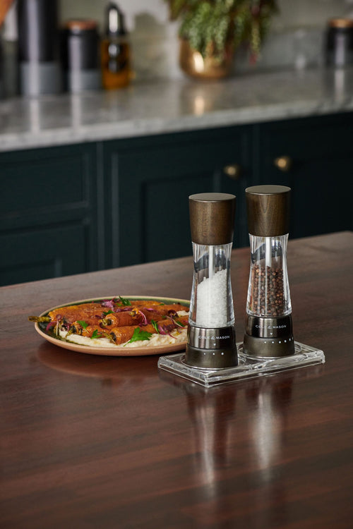 Derwent Mills Black Wood Gunmetal Gift Set image 1