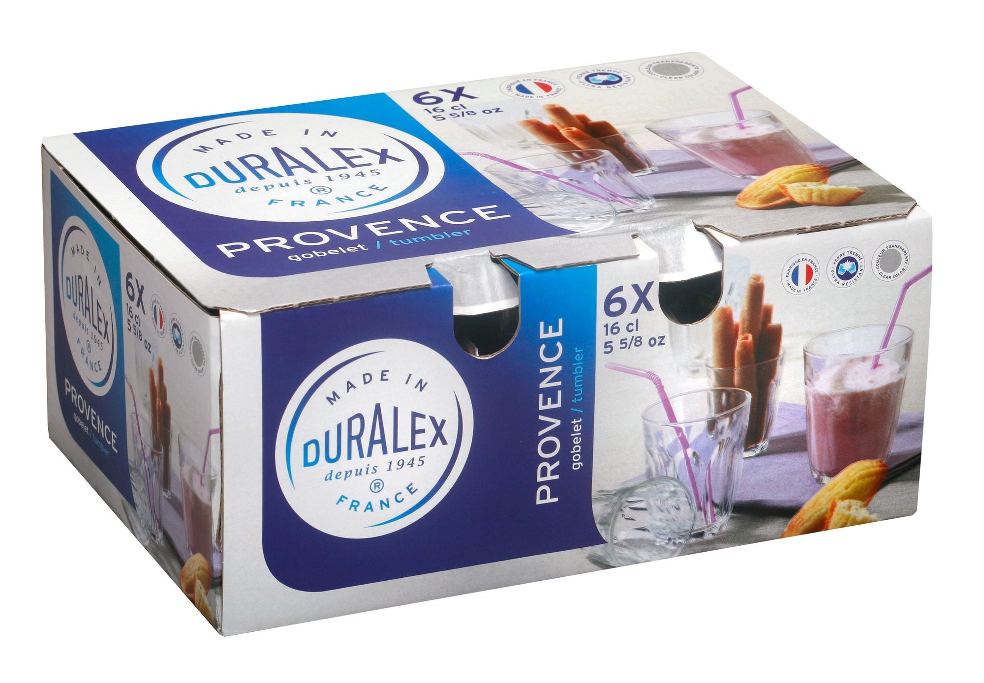 Duralex Provence Clear Tumbler 160ml Set of 6 image 13