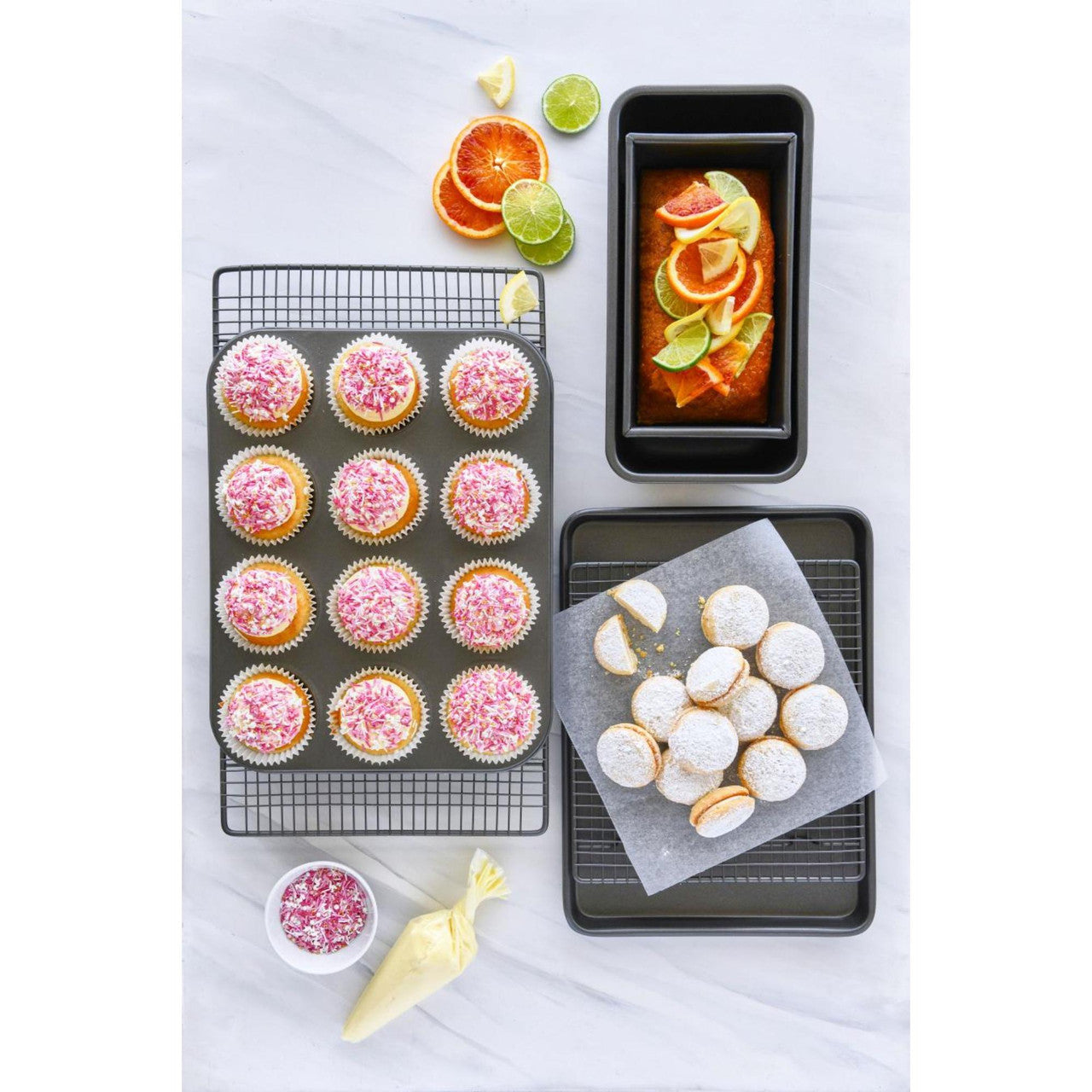 Bakemaster Box Sided Loaf Pan 21 x 11 x 7cm - Non-stick image 3