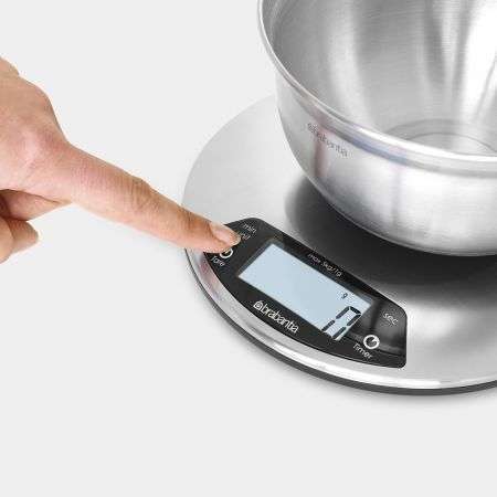 Brabantia Kitchen Scales Matt Steel image 2