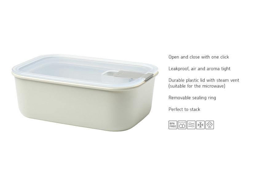 Easyclip Storage 1000ml Nordic White image 2