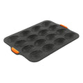 BAKEMASTER SILICONE 16 CUP MADELEINE PAN, 35.5 X 24.5 X 2CM (6.5 X 4.5CM) - GREY image 0