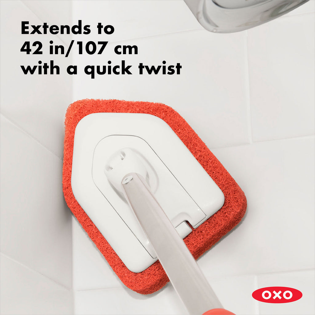 OXO Good Grips Extendable Tub & Tile Scrubber image 4