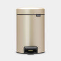 Brabantia Newicon Pedal Bin 3 Litre - Metallic Gold image 0