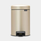 Brabantia Newicon Pedal Bin 3 Litre - Metallic Gold image 0