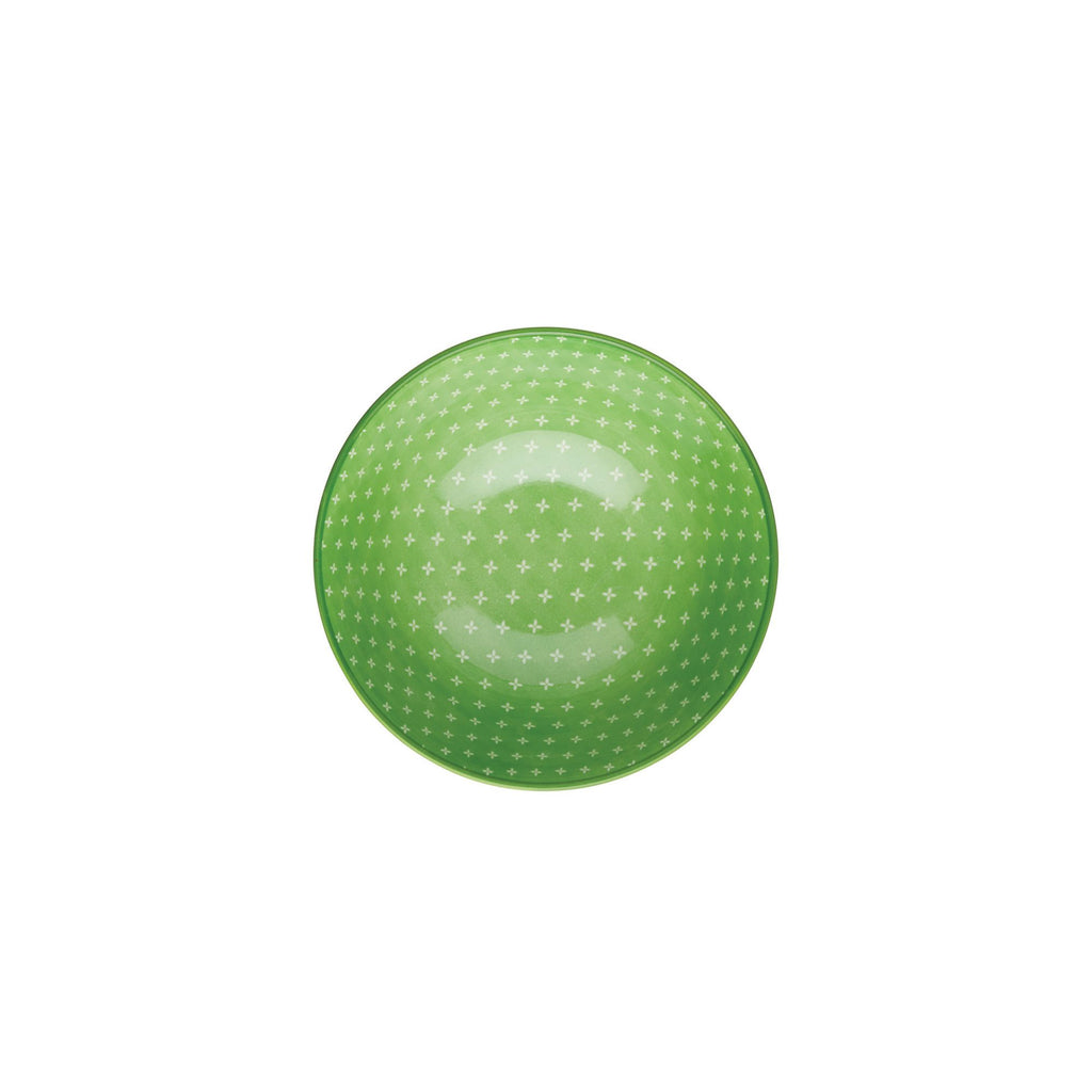 Mikasa Does it All Bowl 15.7cm - Geometric Green image 1