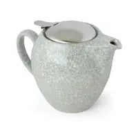 Zero Teapot 580ml Crackle White image 0