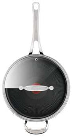 JAMIE OLIVER Cook's Classics Induction Non-stick Hard Anodised Sautepan 26cm/4.1L + Lid image 1