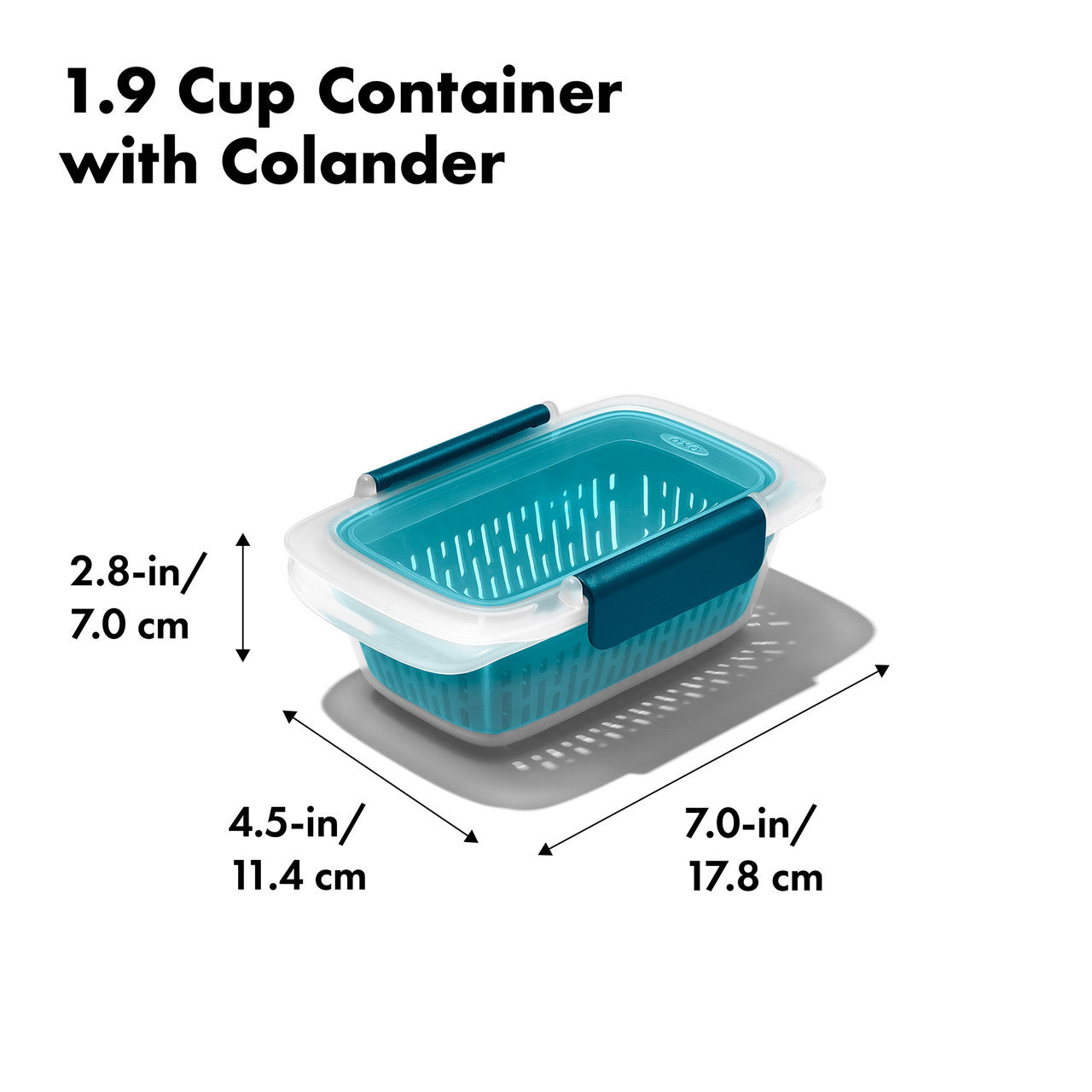 OXO Good Grips Prep & Go Container with Colander image 0