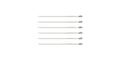 Tramontina Churrasco Skewer 20cm 6 Piece Set image 0