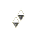 Umbra Trigg Wall Display (Set of 2) - Black-Brass image 0