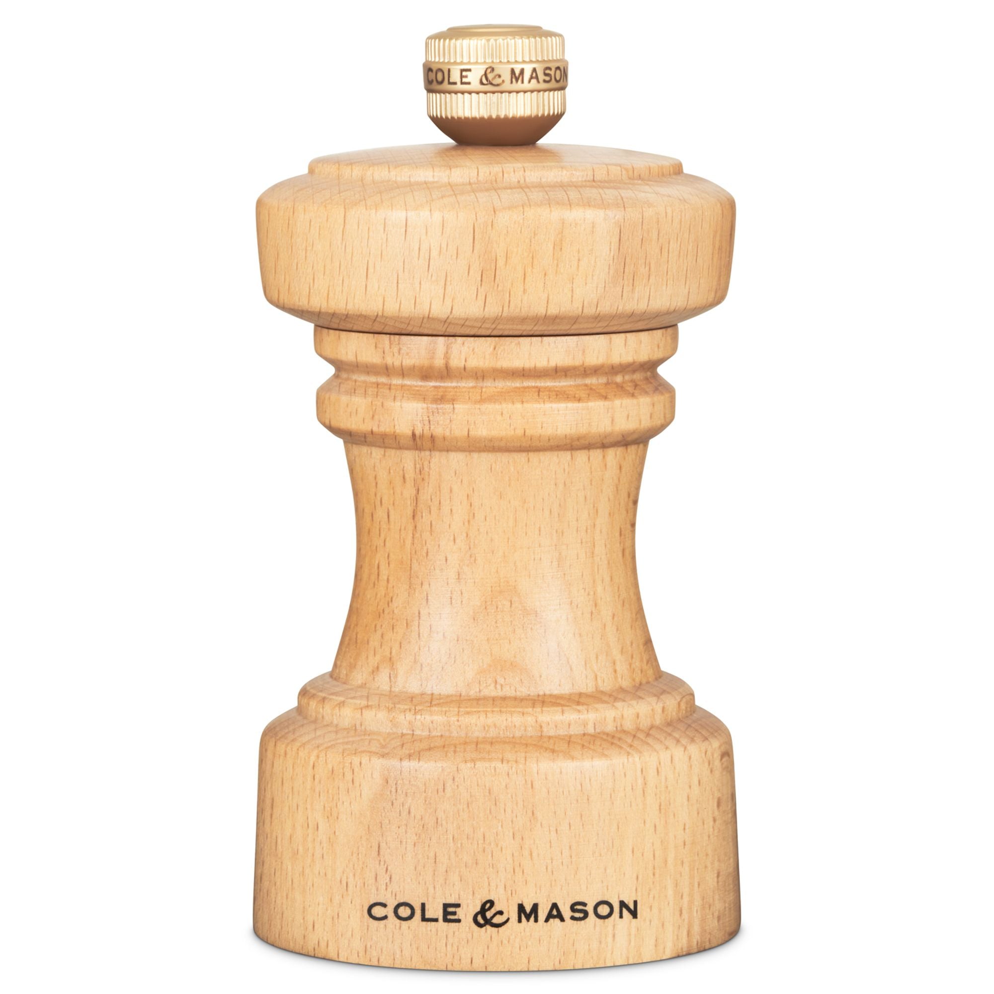 Cole & Mason Hoxton Natural Beech Pepper Mill 104mm image 0