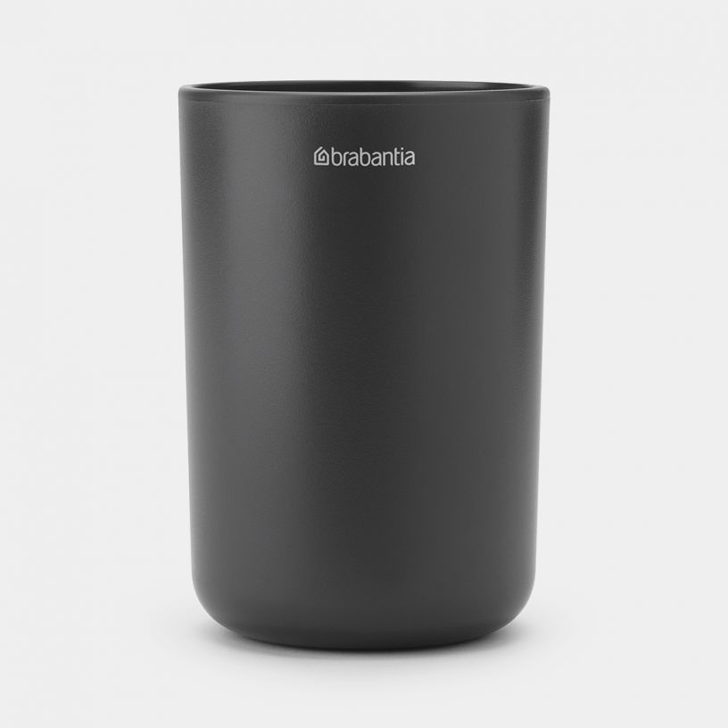 Brabantia Toothbrush Holder ReNew, with insert - Dark Grey image 0