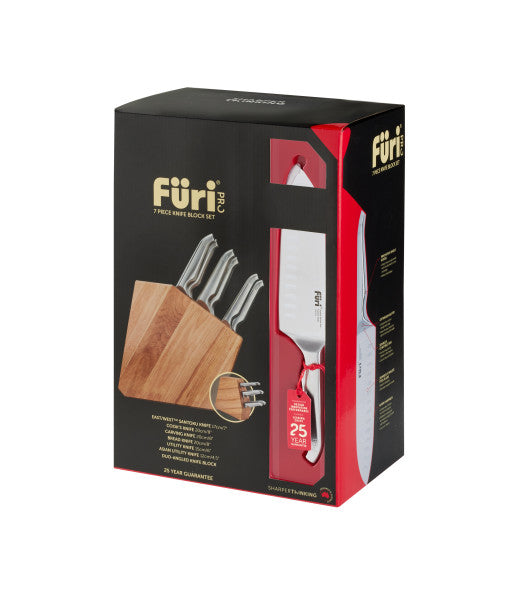 Furi Pro Duo-Angled Knife Block Set 7 Piece image 1