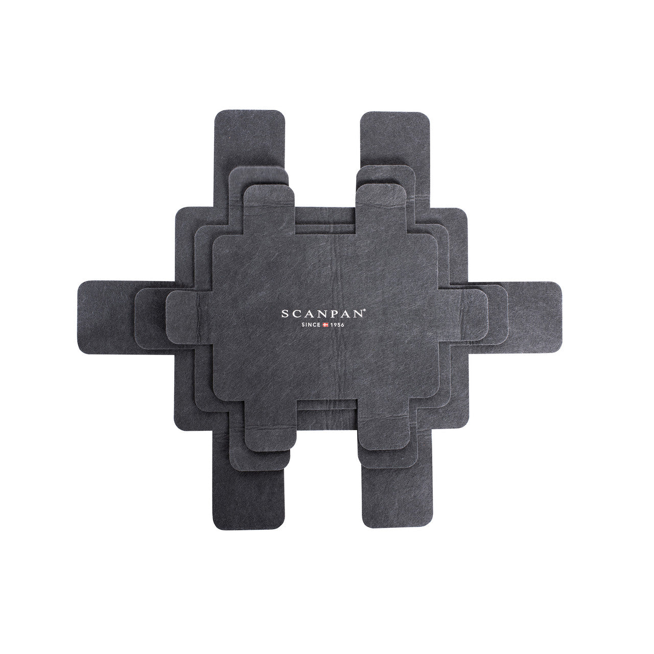 Scanpan Roaster Protector 3 Piece Set Felt Grey image 0