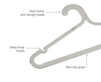 Orderly 5-Piece Anti-Tangle Hanger Set image 2