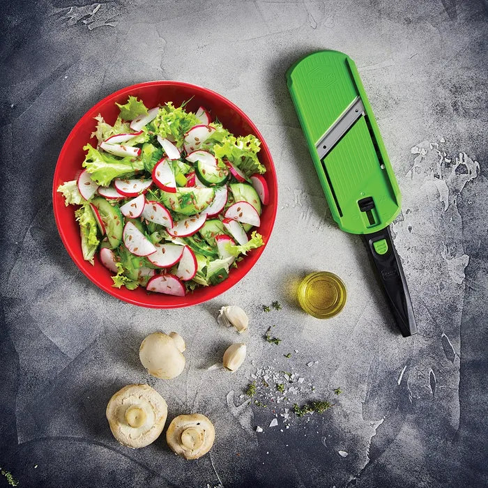 Borner Multi Slicer with Food Holder Grey Green image 1