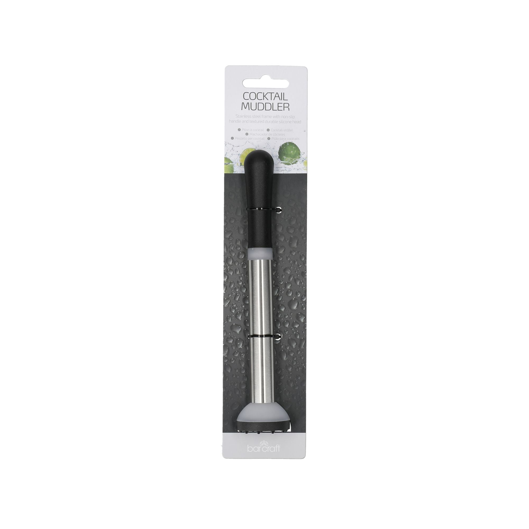 BarCraft Stainless Steel Muddler image 1