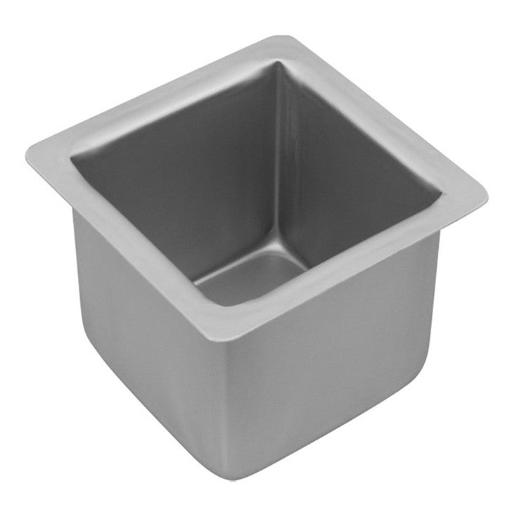Bakemaster Silver Anodised Square Deep Cake Pan 10 x 10cm image 0