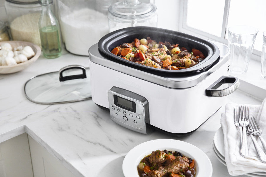 GreenPan Slow Cooker 6L  - Cloud Cream image 2