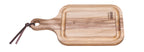Tramontina Cutting Board with Handle, Teak Wood 400x210mm image 0