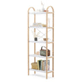Umbra Bellwood 5-Tiered Freestanding Shelf - White-Natural image 0