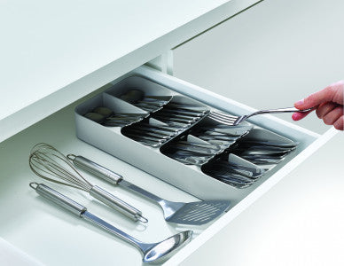 Joseph Joseph DrawerStore Large Compact Cutlery Organiser - Grey image 4