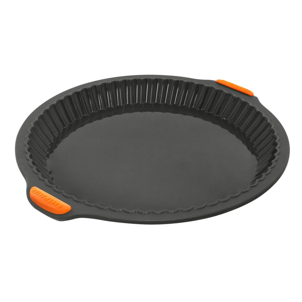 Bakemaster Silicone Round Quiche/Pie Pan, 26 X 3Cm - Grey image 0