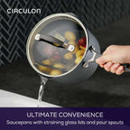 Circulon ScratchDefense A1 Nonstick Induction Covered Saucepan 18cm/2.8L image 4