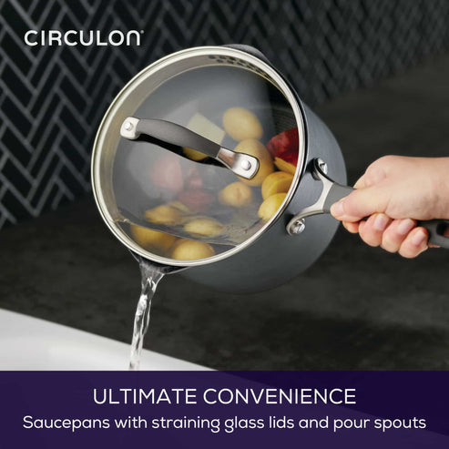 Circulon ScratchDefense A1 Nonstick Induction Covered Saucepan 18cm/2.8L image 4