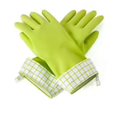 Full Circle atural Latex Cleaig Gloves Large Gree image 0