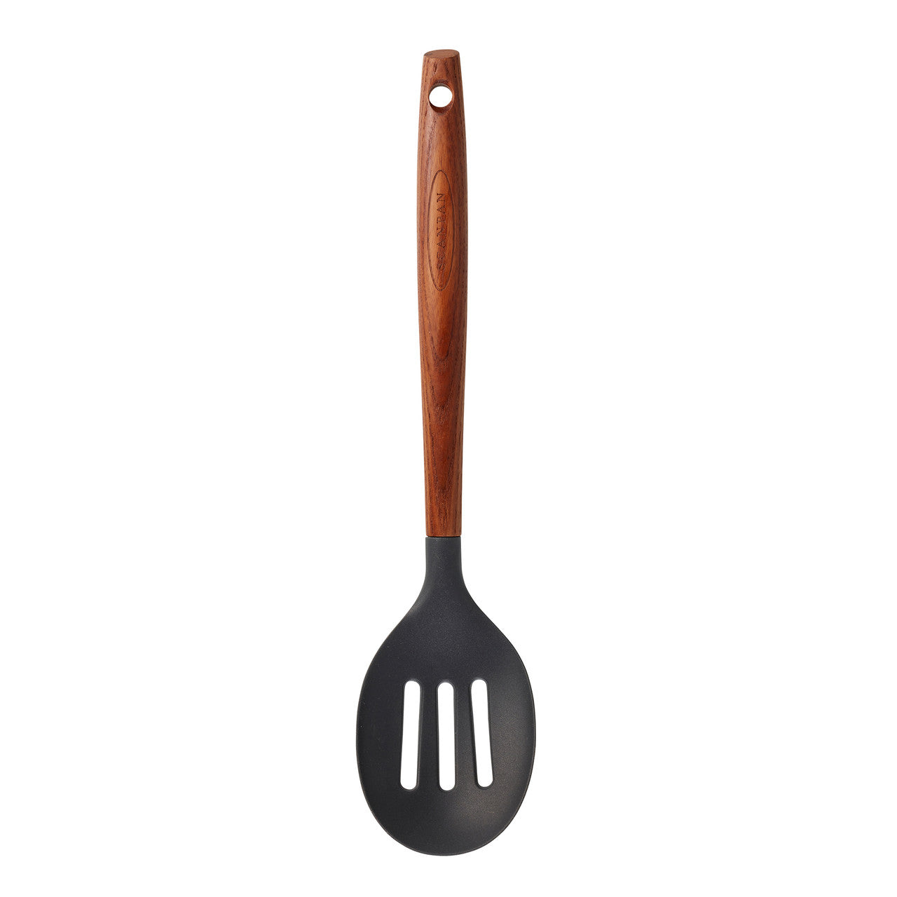 Scanpan Ash/Silicone Slotted Spoon 31cm image 0