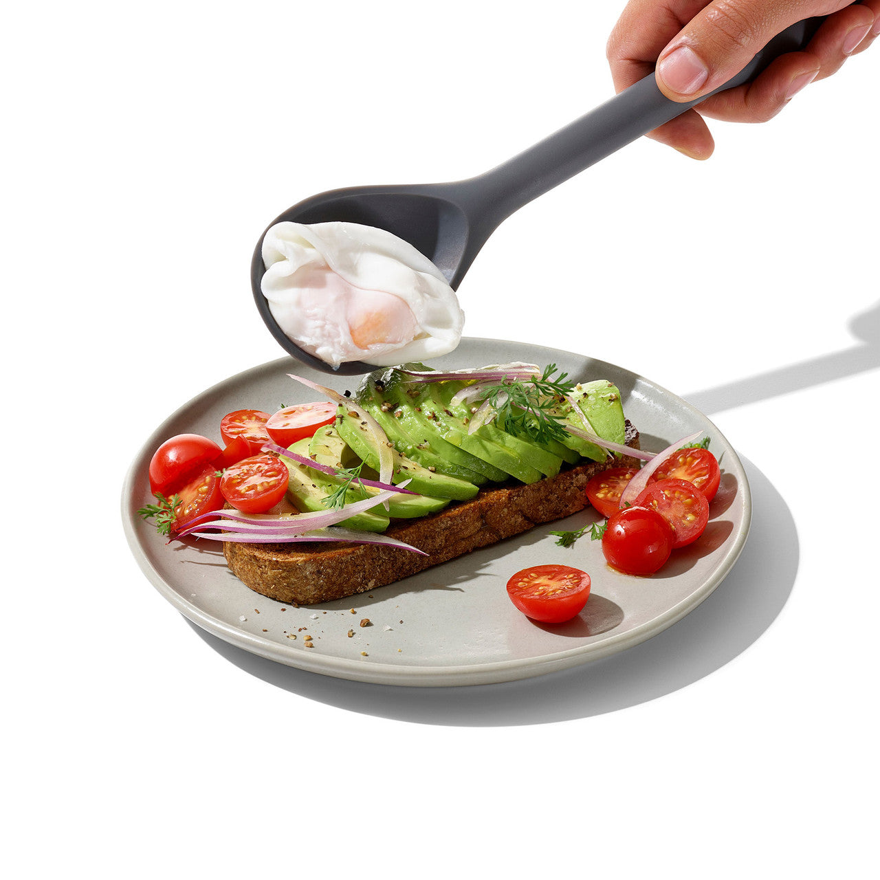 Oxo Slotted Spoon ? Silicone image 2