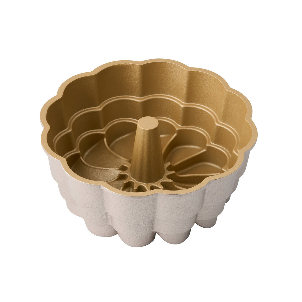 Bakemaster Petal Fluted Ring Cake Pan 24 x 24 x 10cm - Champagne image 1